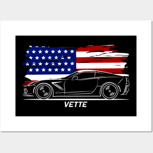 C7 Vette Racing Posters and Art